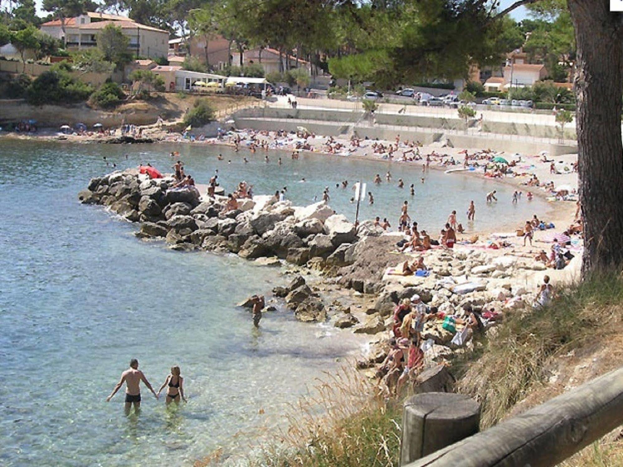 La Maisonnette De La Plage Du Rouet Carry-le-Rouet Exterior foto